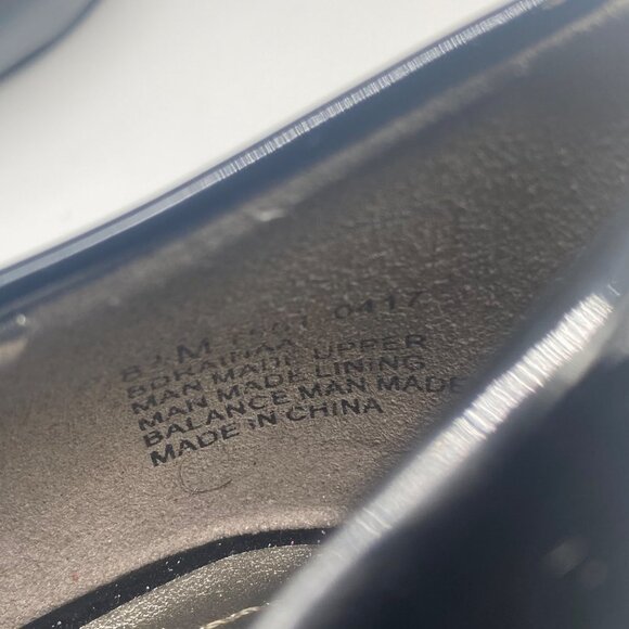 Bandolino Women’s Peep Toe Heels Pumps Patent Leather Black Size 8.5 M - Picture 7 of 15